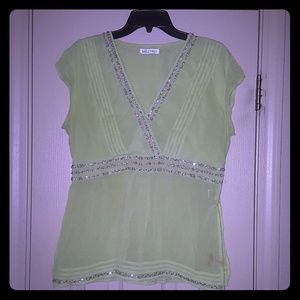 Kaelyn Max  Embellished Blouse